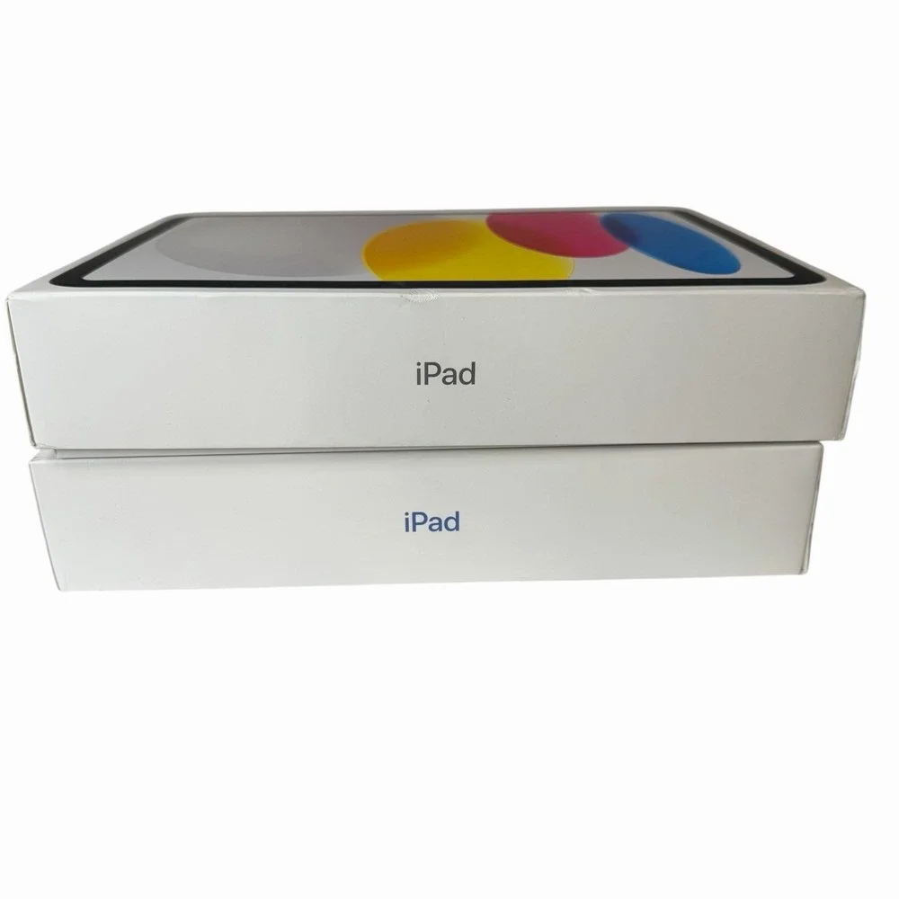 iPad A16 11th Generation 128GB A3354 Wifi 2025 Set Of 2‎ Boxes Only Blue Silver